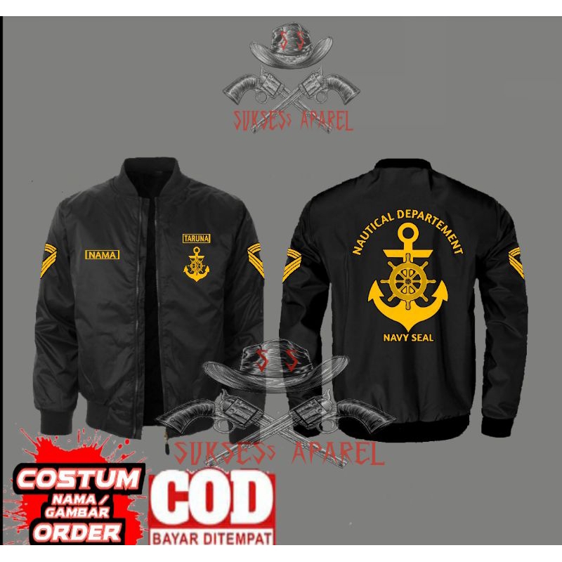 jaket pelayaran bomber/taruna