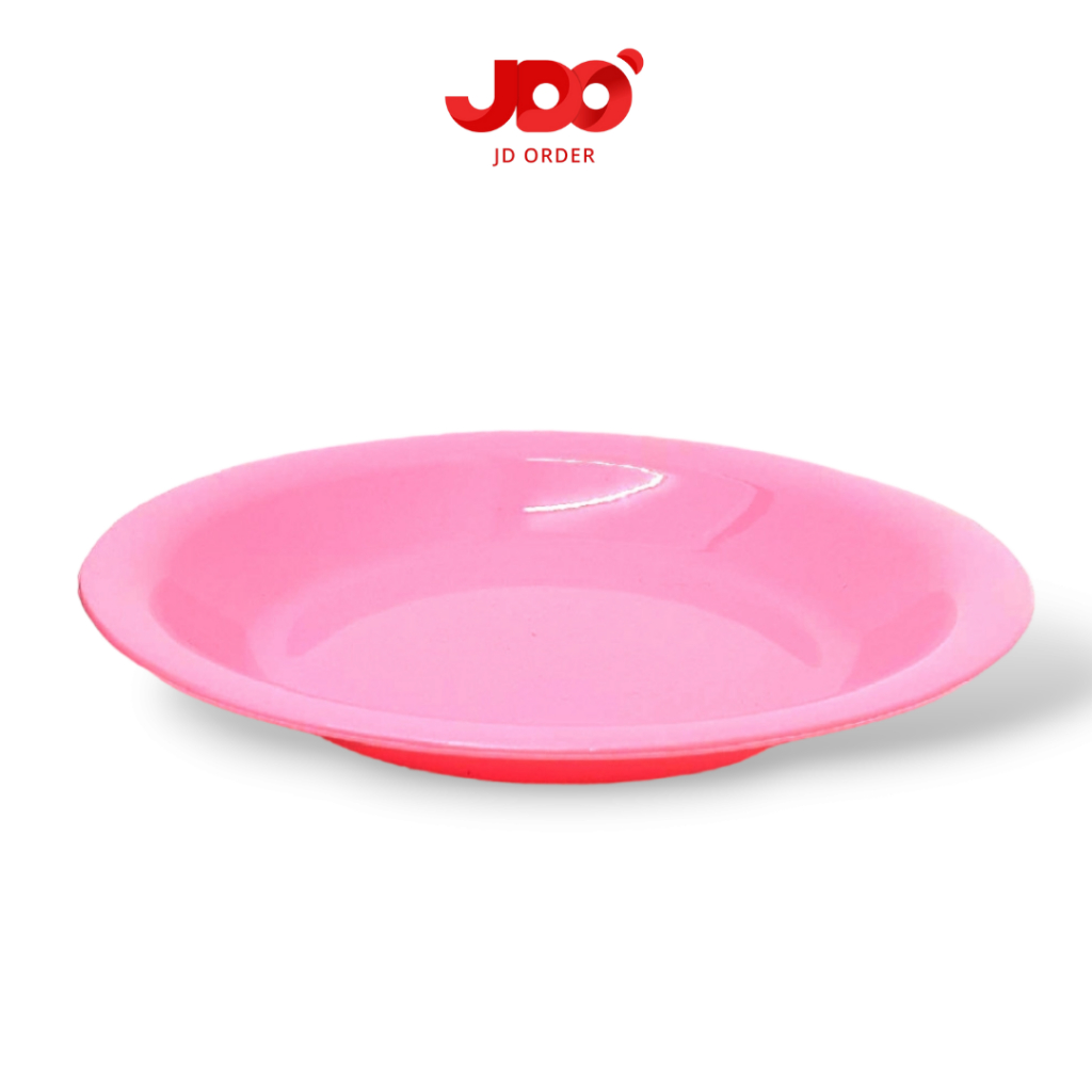 Piring Makan Pink Besar Golden Lemon PM 179