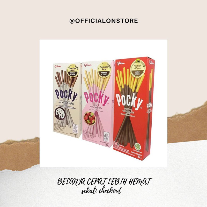 

Pocky Glico Stick Box | Ecer | Pack | Grosir