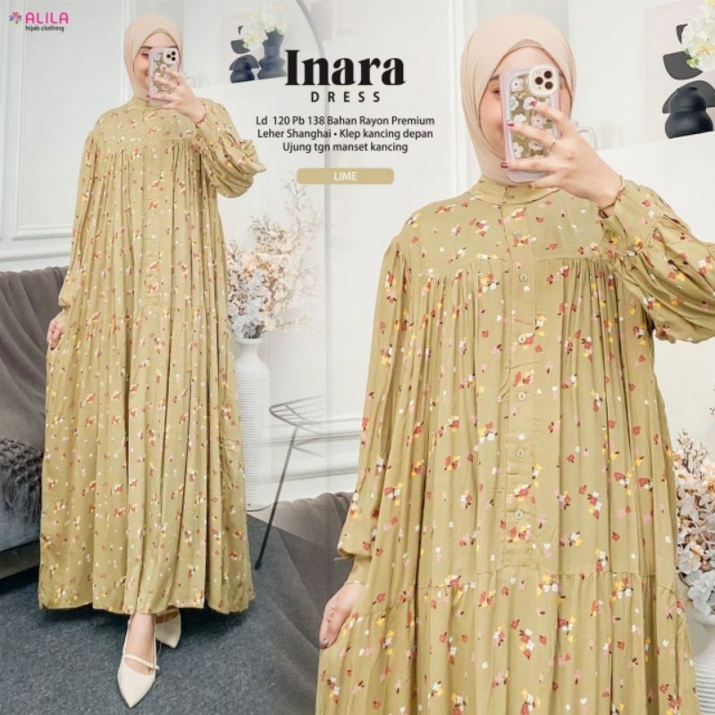 INARA DRESS ORI ALILA | Ld120 Rayon Premium