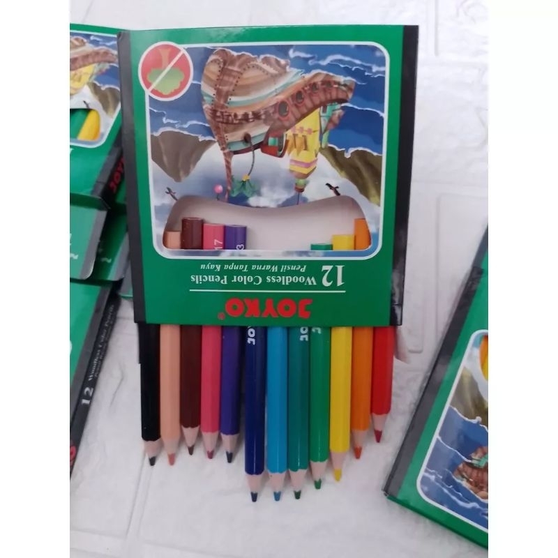 

PENSIL WARNA MINI - ALAT TULIS WARNA - EDUKASI ANAK - AKSESORIS ANAK JOYKO