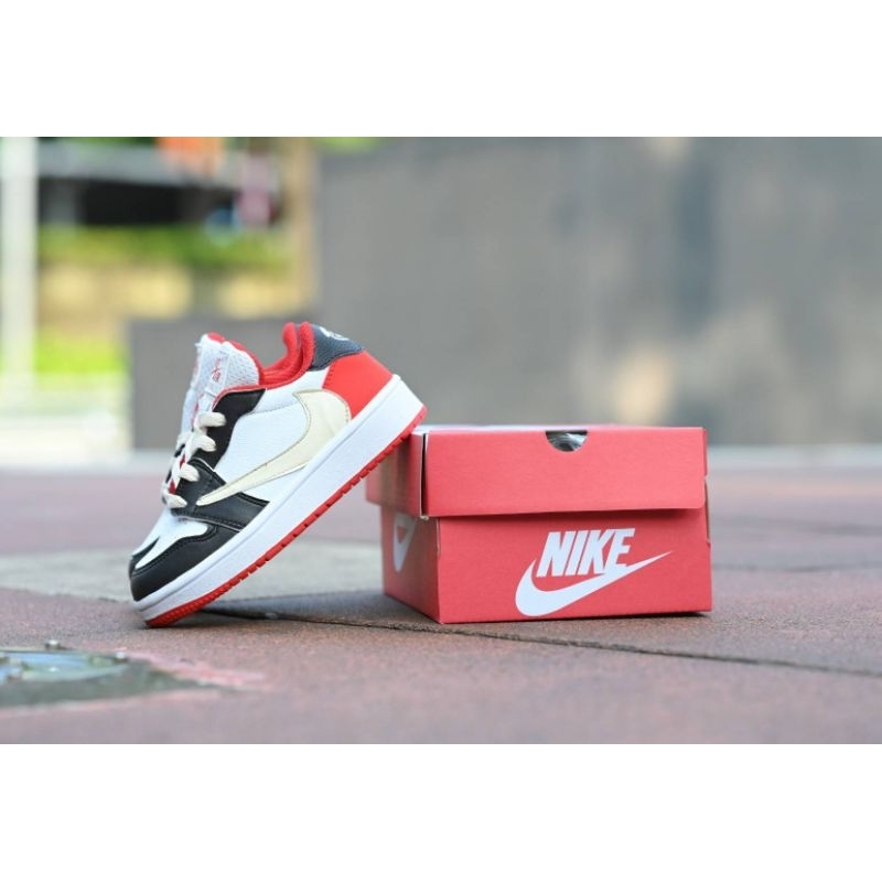 premium quality / nike air jordan travis scot / sepatu jordan anak  / sneakers air jordan