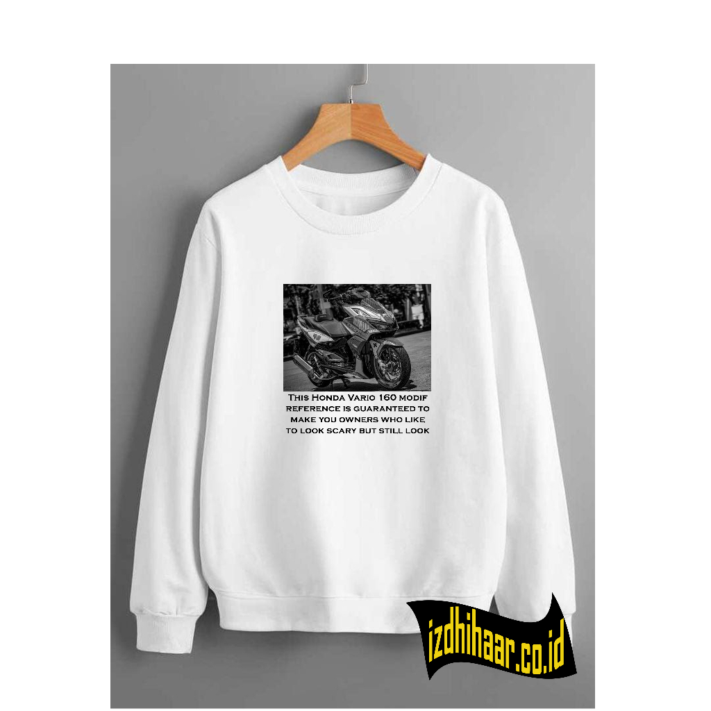 SWITSHIRT CREWNECK SWEATER THIS IS VARIO 160 BARU