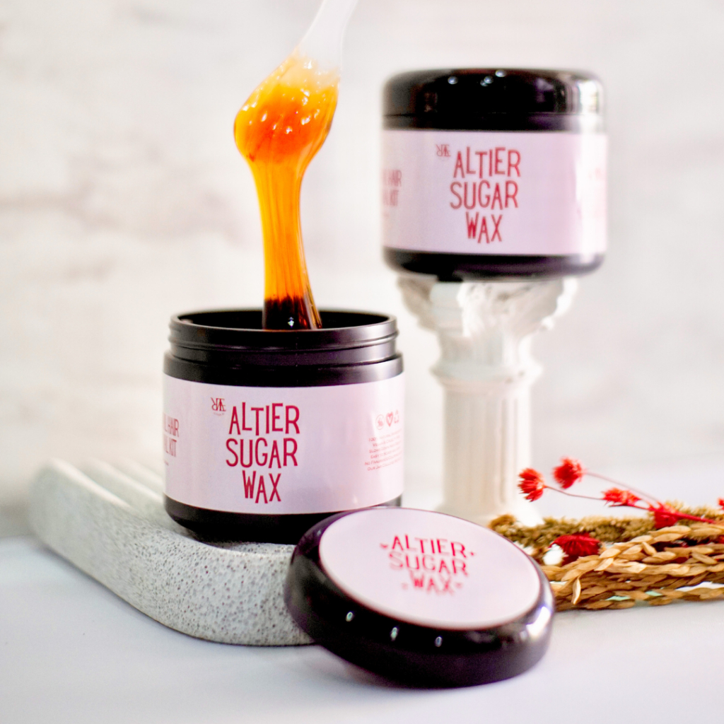 Sugar Wax Altier (𝗕𝗣𝗢𝗠) | Sugar Waxing Kit | Sugar Waxing | Cold Wax | Pencabut Bulu | Penghilang Bulu