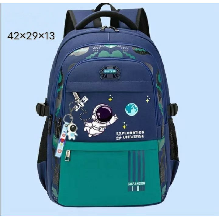 ST99 - Tas Ransel Anak Pria Viral - Tas Ransel Terbaru - Tas Ransel Anak Sekolah Karakter - Tas Ransel Kapasitas Besar - Tas Ransel Pria Multifungsi - Tas Ransel Astronot New