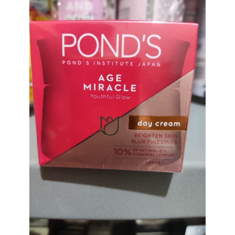ponds age miracle day cream night cream 50gram