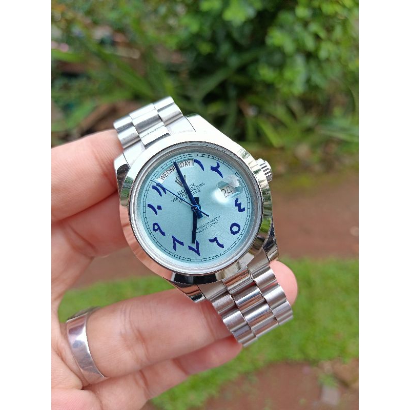 jam tangan rolex automatic second preloved bekas