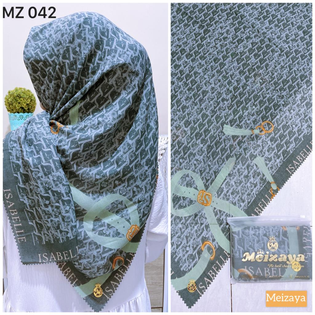 Kerudung Segi Empat Kekinian | 042 Hijab Segi Empat by Meizaya