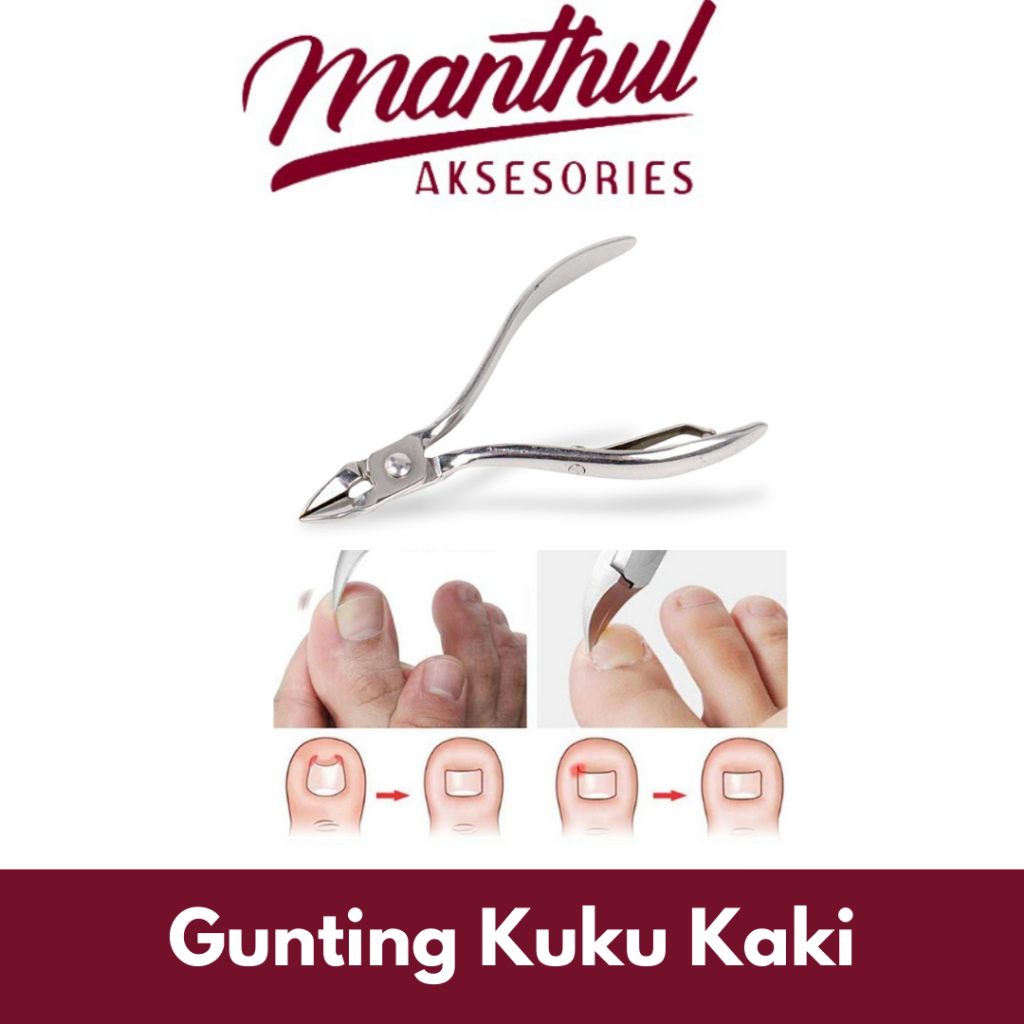 Gunting Kuku Kaki Toe Nail Clipper Foot Care