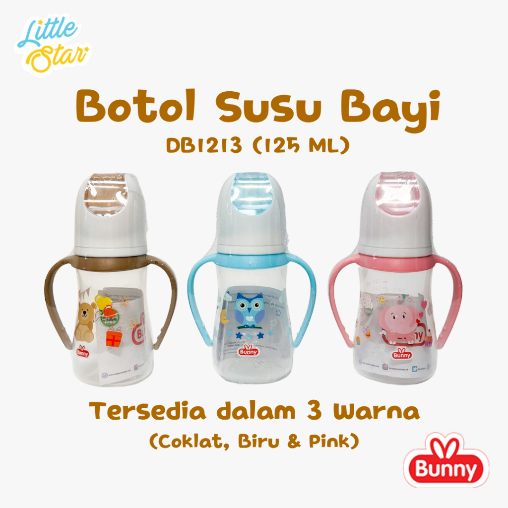 Botol Susu Dot Bayi Lusty Bunny Training Cup Baby Feeding Bottle Tempat Minum Anak BPA Free