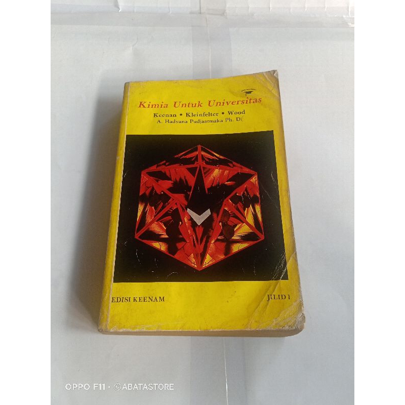 BUKU KIMIA UNTUK UNIVERSITAS JILID 1 EDISI KEENAM KEENAN