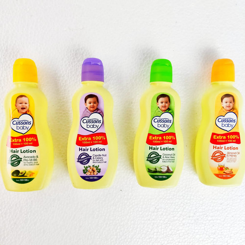 Cussons Baby Hair Lotion 50ML &amp; 100ML - All Varian | Lotion Rambut Bayi | Minyak Rambut Bayi