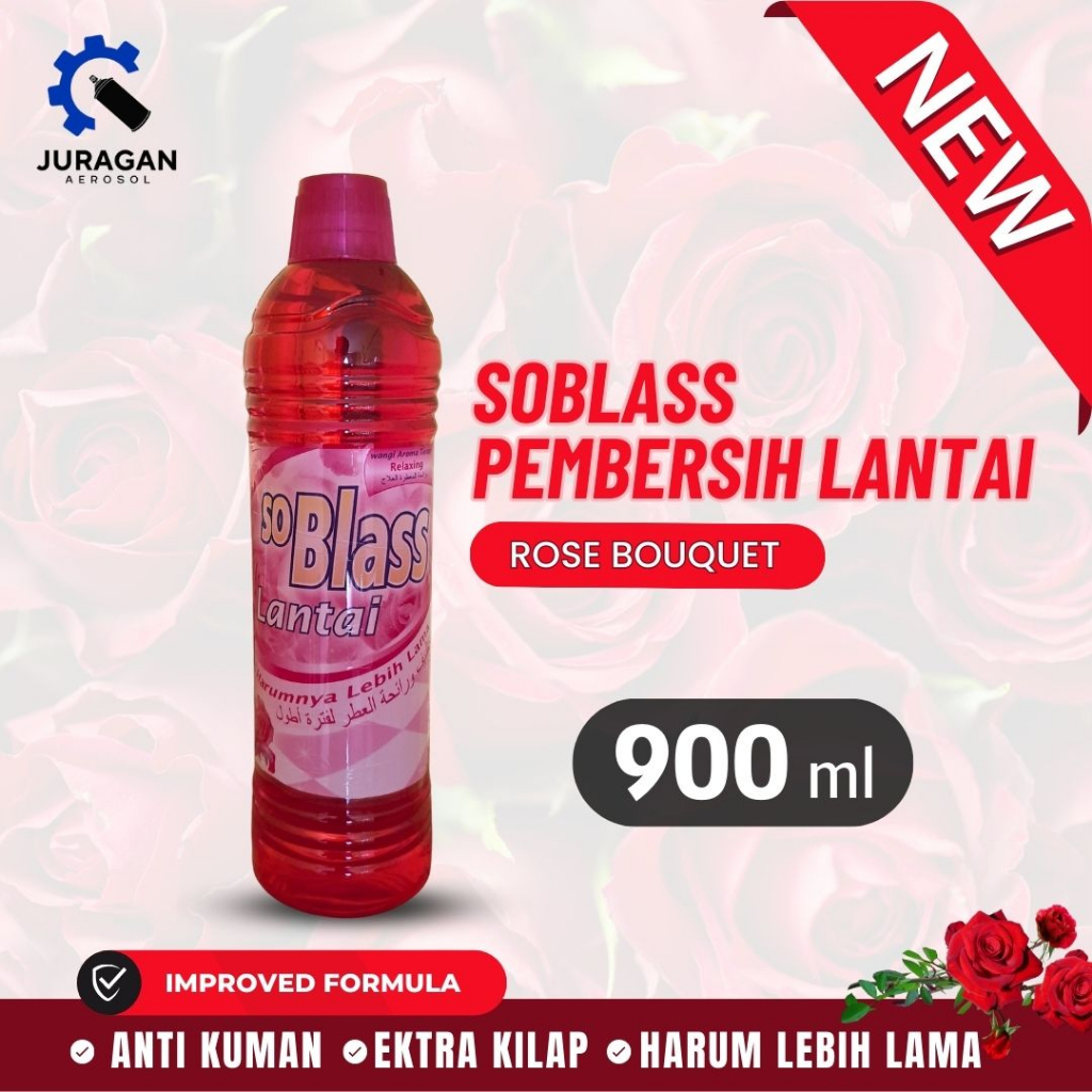 Soblass Pembersih Lantai / Cairan Pembersih Lantai (900 ml)