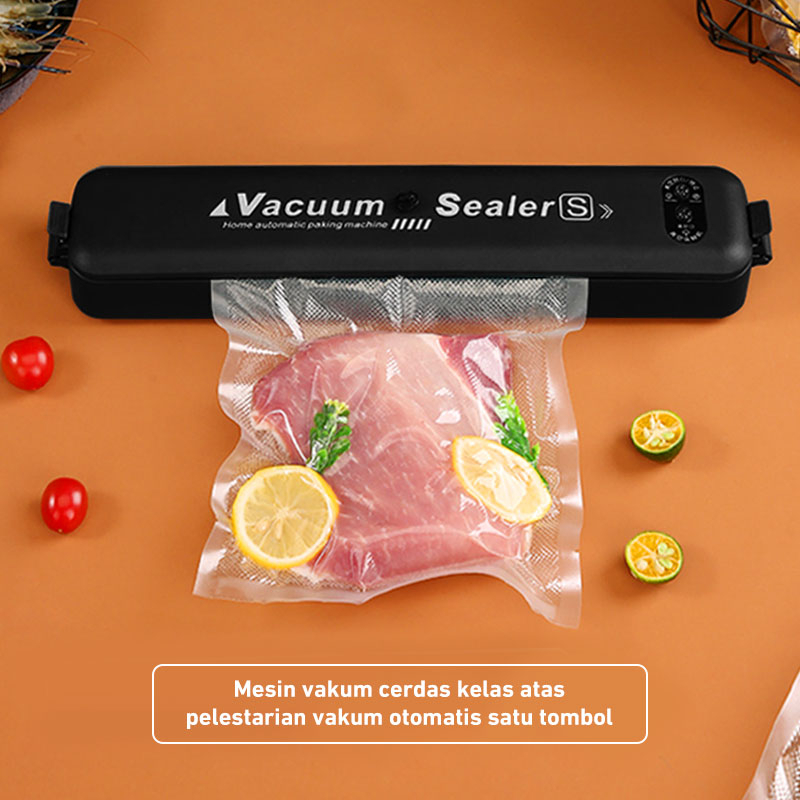 Bonkyo Food Vacuum Sealer Machine Portable Automatic Food Packer for Food Saver