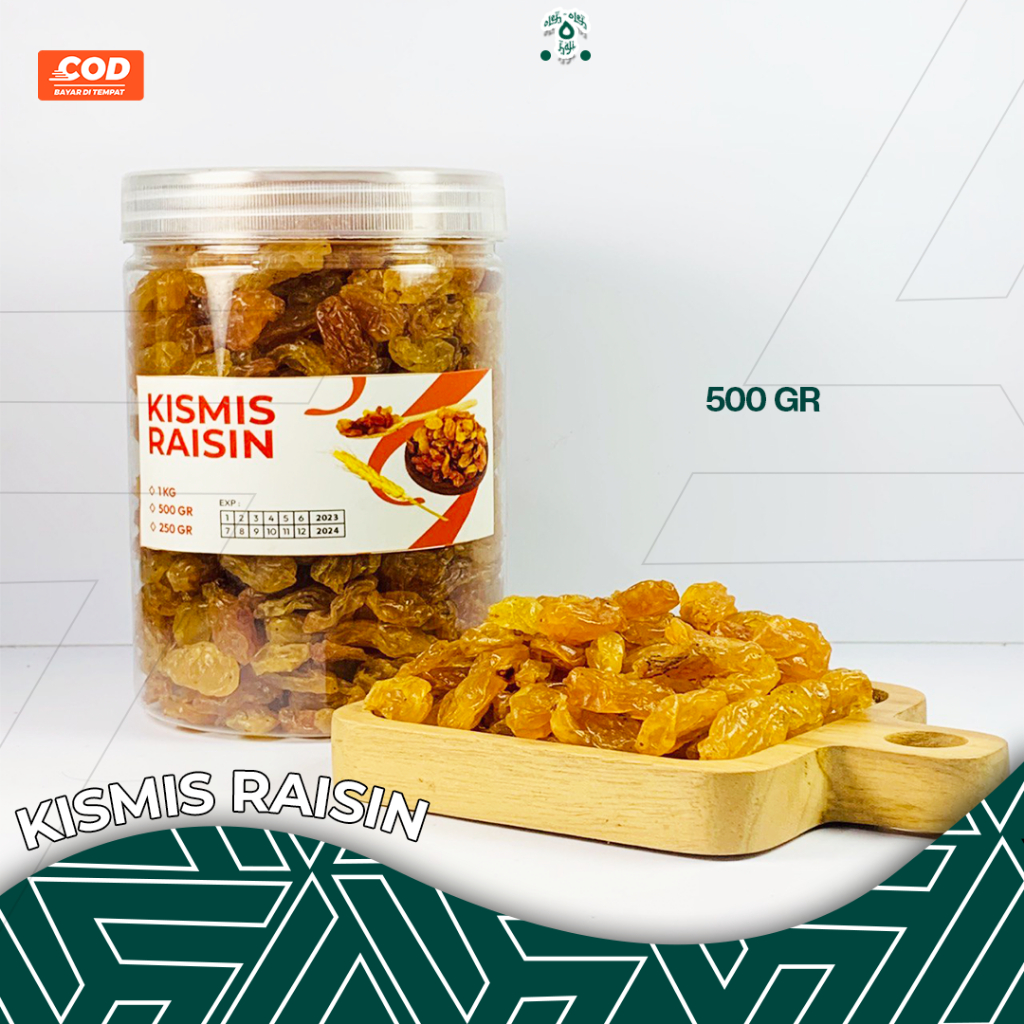 

RK60 Kismis Golden Raisin Star Fresh Premium Original Asam Manis