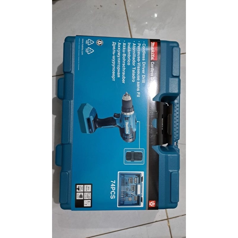 Makita DF488D005 Cordless drill 18V Mesin bor baterai DF 488 D005 18 Volt