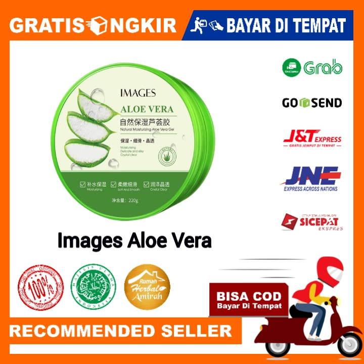 Images Aloe Vera Oinment Gel Natural 220gr Original