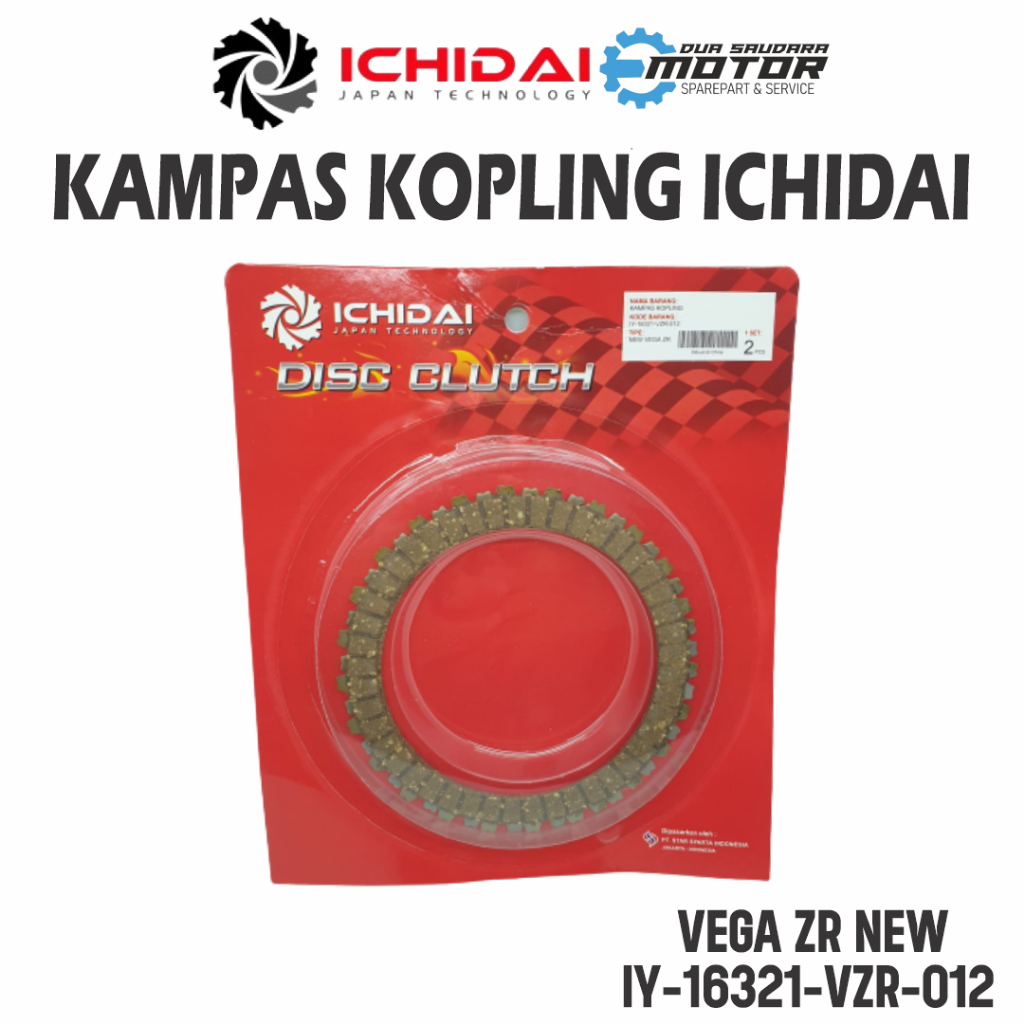 KAMPAS KOPLING SET VEGA ZR NEW ICHIDAI