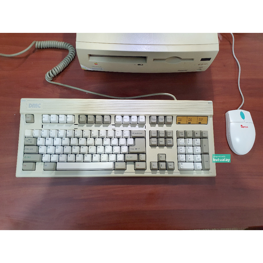 Mechanical Keyboard Jadul DMC Focus FK-2001 1988 Vintage Langka