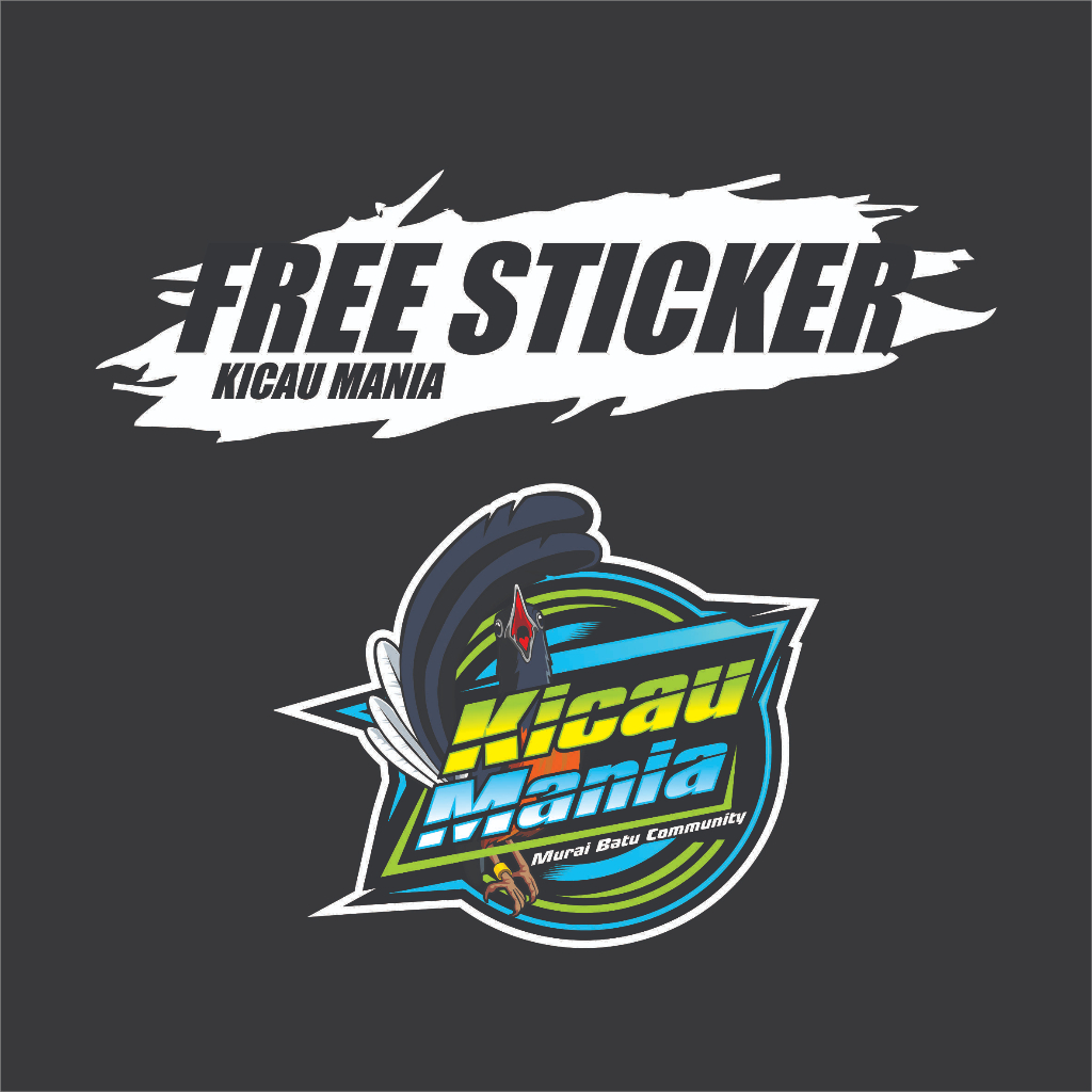 JERSEY KICAU MANIA  fullprint Jersey Murai Batu Jersey Team (10) bisa tambah nama dan logo team bahan MILANO/ADEM free STIKER