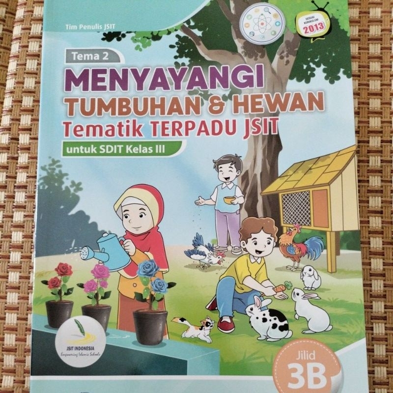 Tematik Untuk SDIT kelas 3 tema 2, Tematik Terpadu JSIT, K13, Pustaka Mulia