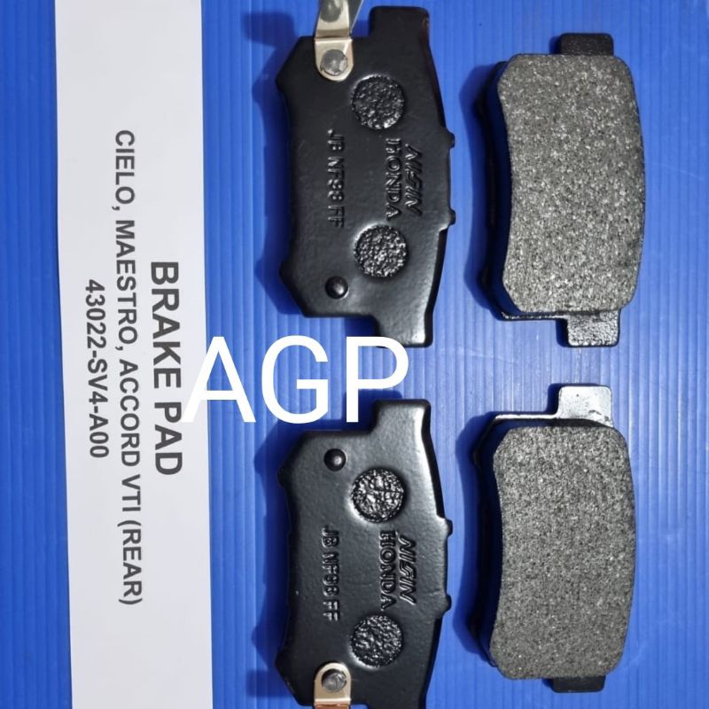 Brake Pad Belakang Cielo Maestro Accord VTI 43022-SV4-A00