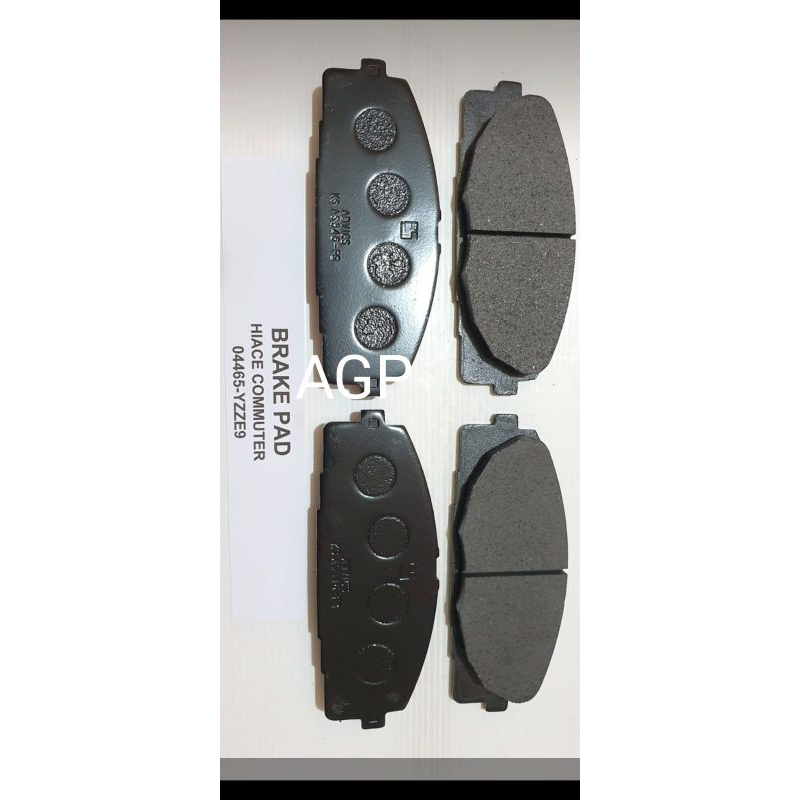 Brake Pad Depan Hiace Commuter 04465-YZZE9