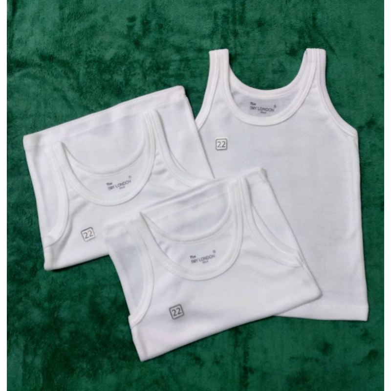 3 pcs singlet anak / kaos dalam Boy London