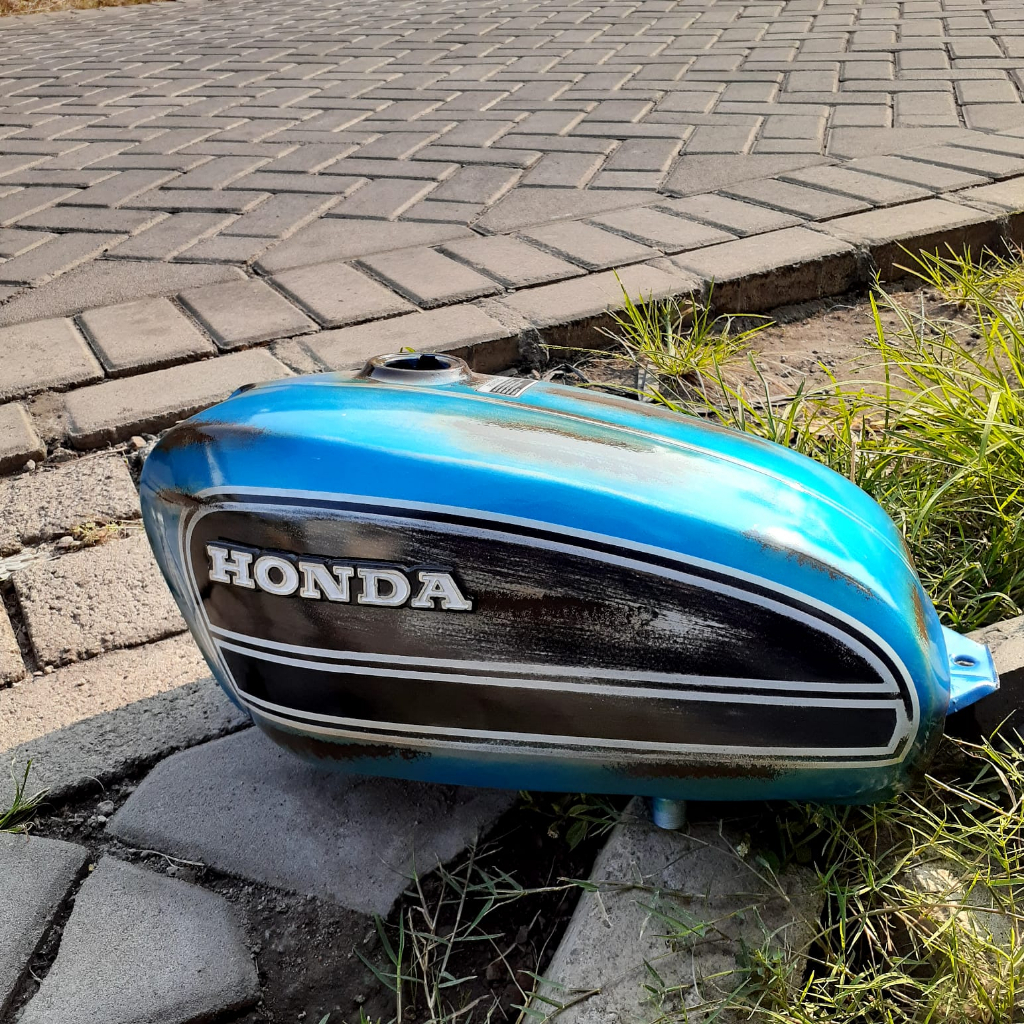 tangki cb125 cb100 versi original cat dlambus