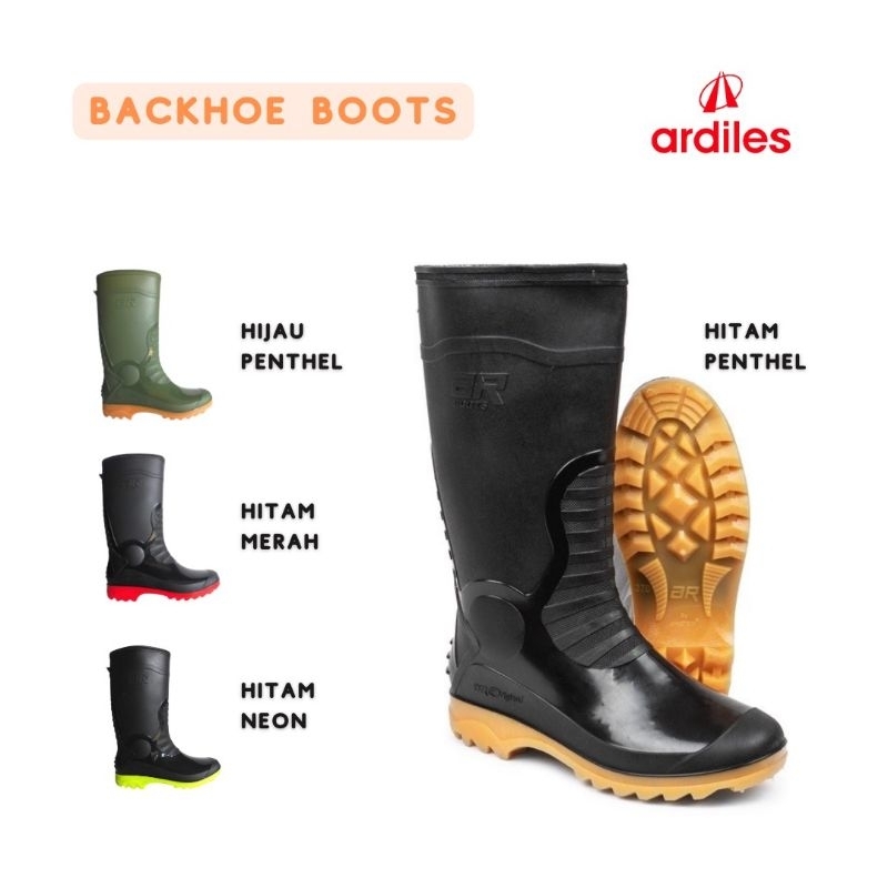 SEPATU BOOTS AIR ARDILES BACKHOE TERBARU ORIGINAL MURAH TINGGI 36.5CM