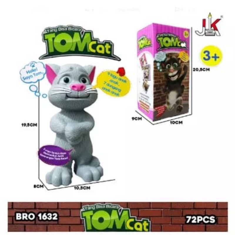 MAINAN KUCING TOMCAT MAGICAL SINGING CAT NO. JJ -28