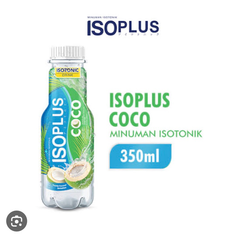 

Isoplus Coco 350ml isi 12 botol