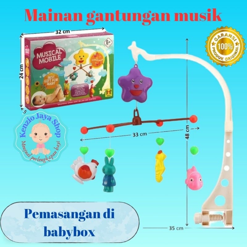 mainan gantungan musik