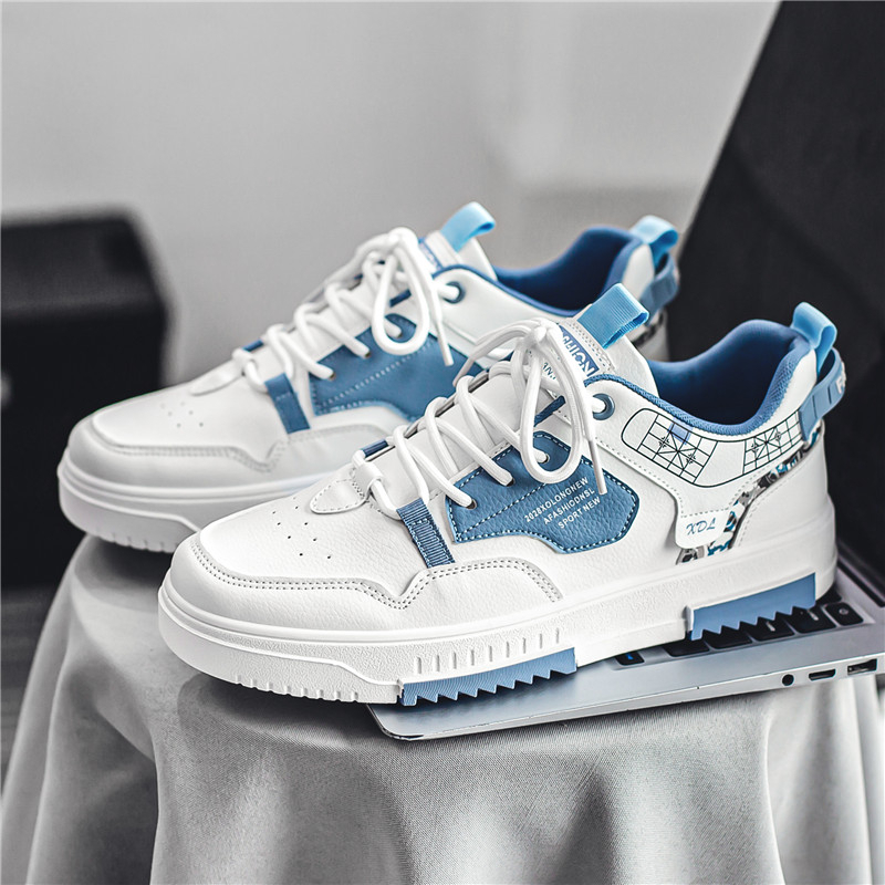 Highland Sepatu Pria import Korean Style Sneakers Sport Cowok Tali Sepatu Fashion Casual Sepatu Olahraga Lari Pria Comfort KSR711