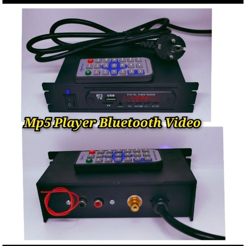 Rakitan Mp5 Mp4 Mp3 Digital Video Player Bluetooth Full HD 1080p komplit, siap pakai