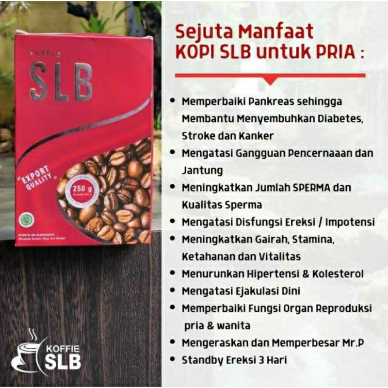 Kopi SLB - Kopi Sehat Lahir Batin - Eceran