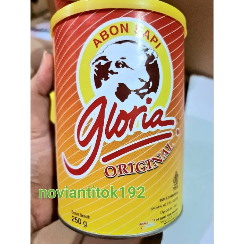 

ABON SAPI GLORIA TABUNG / 250G