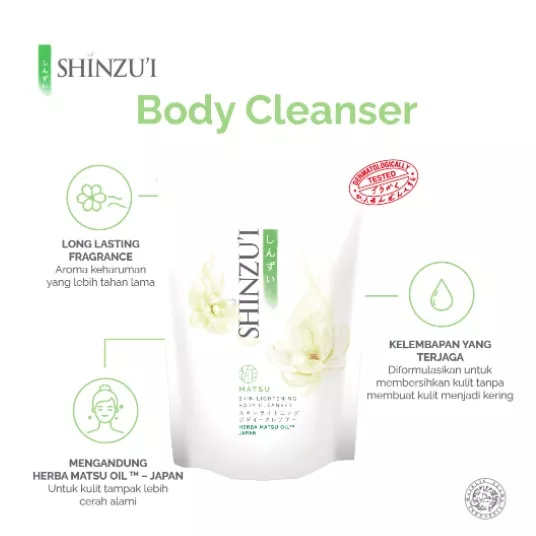 ❤ MEMEY ❤ SHINZUI Skin Lightening Body Cleanser | Sabun Mandi Cair