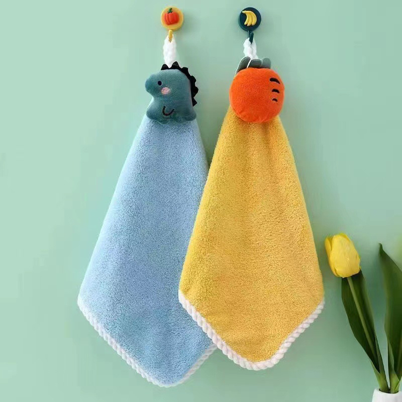 BS578 Kain Lap Tangan Gantung / Lap Tangan Karakter Lembut / Handuk Tangan