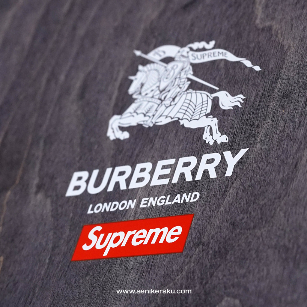 Supreme Burberry Skateboard Beige