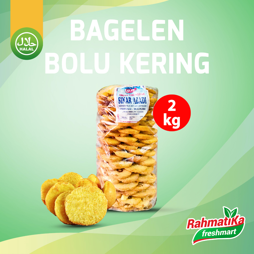 Bolu Kering / Kue Bolu Kering 1 Bal (2 Kg)