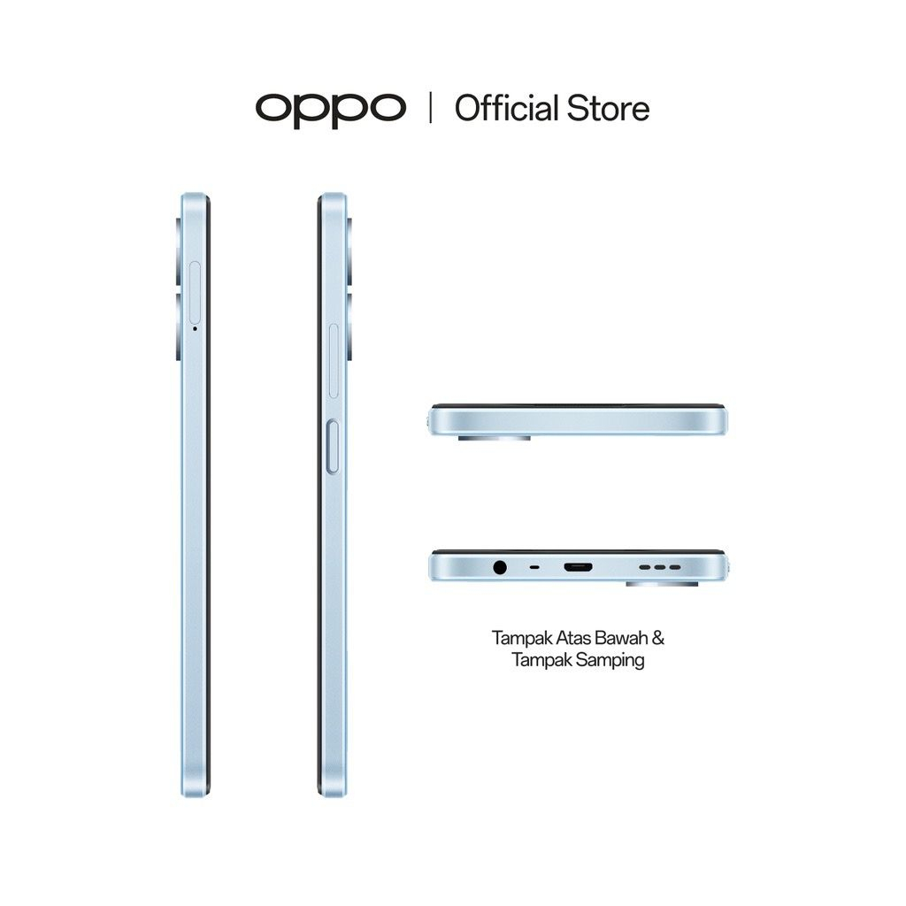 OPPO A17 RAM 4GB/64GB &amp; 6GB/128GB [5000 mAh, AI Camera 50 MP, Garansi 1 Year]