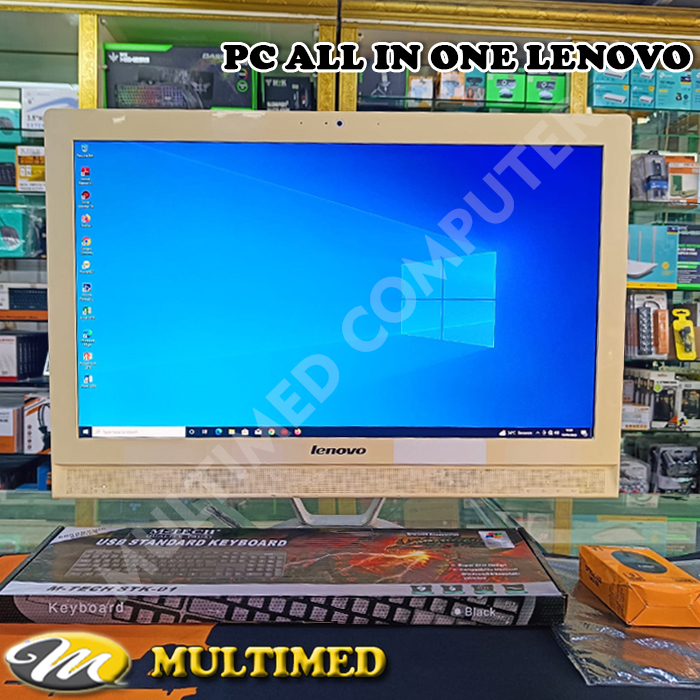 PC ALL IN ONE LENOVO 23 Inch - I5 GEN 4 - RAM 4GB - SSD 256GB - Win 10