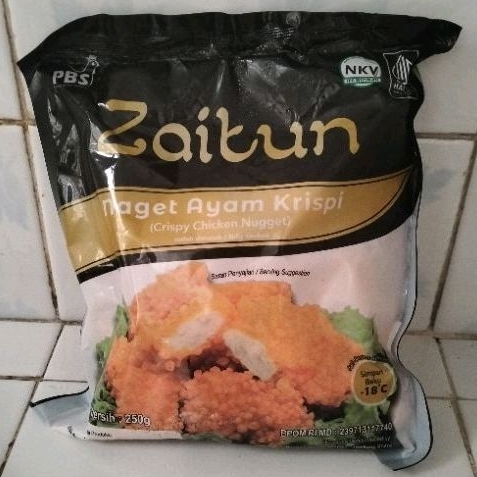 

Zaitun Nugget Ayam Krispi, Chicken Crispy Nugget 250gr