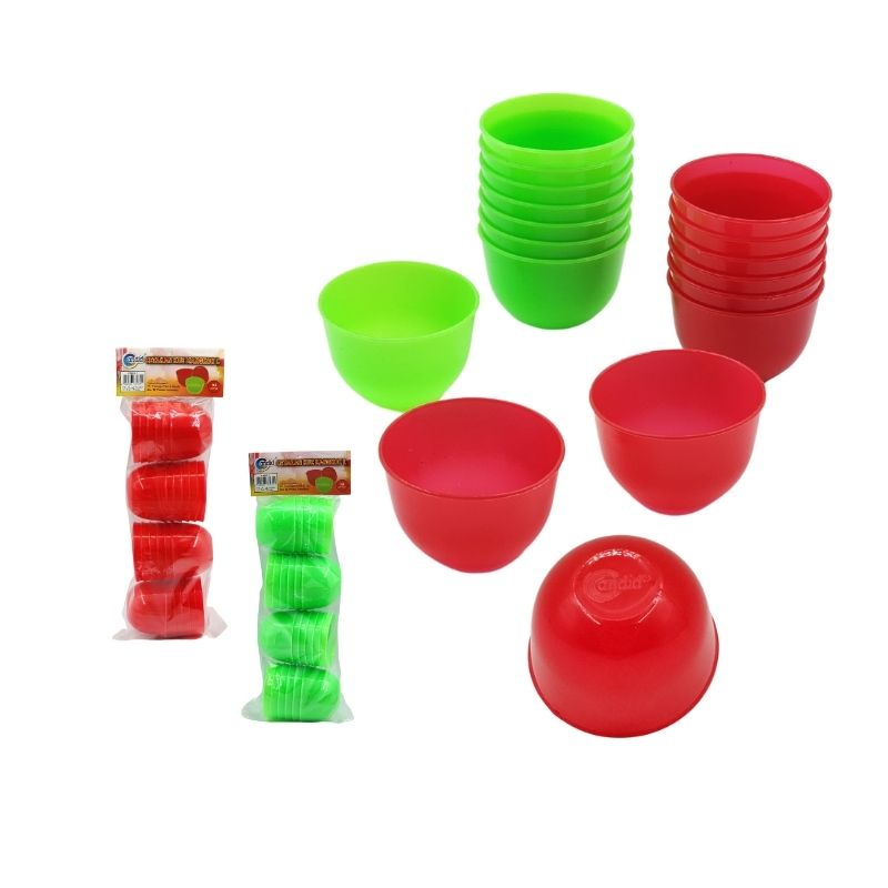 [1PACK 36PCS] Candid Cetakan Kue MANGKOK &quot;S&quot; / Cetakan Kue Talam / Cetakan Kue Apem PP5 Foodgrade