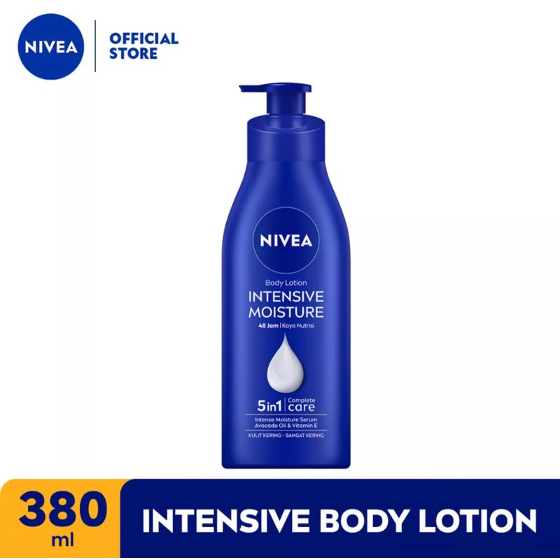 NIVEA INTENSIVE MOISTURE BODY LOTION DEEP MOISTURE ESSENCE 380ML Nivea Body Lotion Intensive & Moist