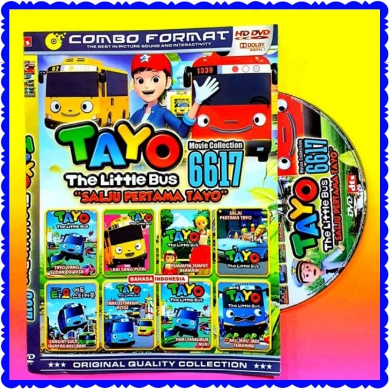 KASET FILM ANAK TERBARU KARTUN MOBIL TAYO-FILM ANAK TERLARIS-KADO ANAK ANAK FILM TAYO-MAINAN ANAK