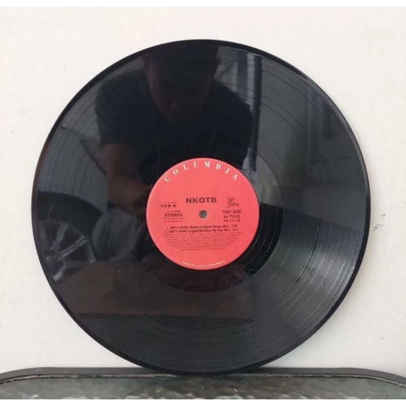 Vinyl Piringan Hitam 12 inch NKOTB New Kid On The Block - Dirty Dawg