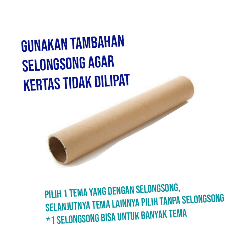 

Selongsong Packing Paper Core Jumbo MJ19, Pack Lembaran Mewarnai JUMBO