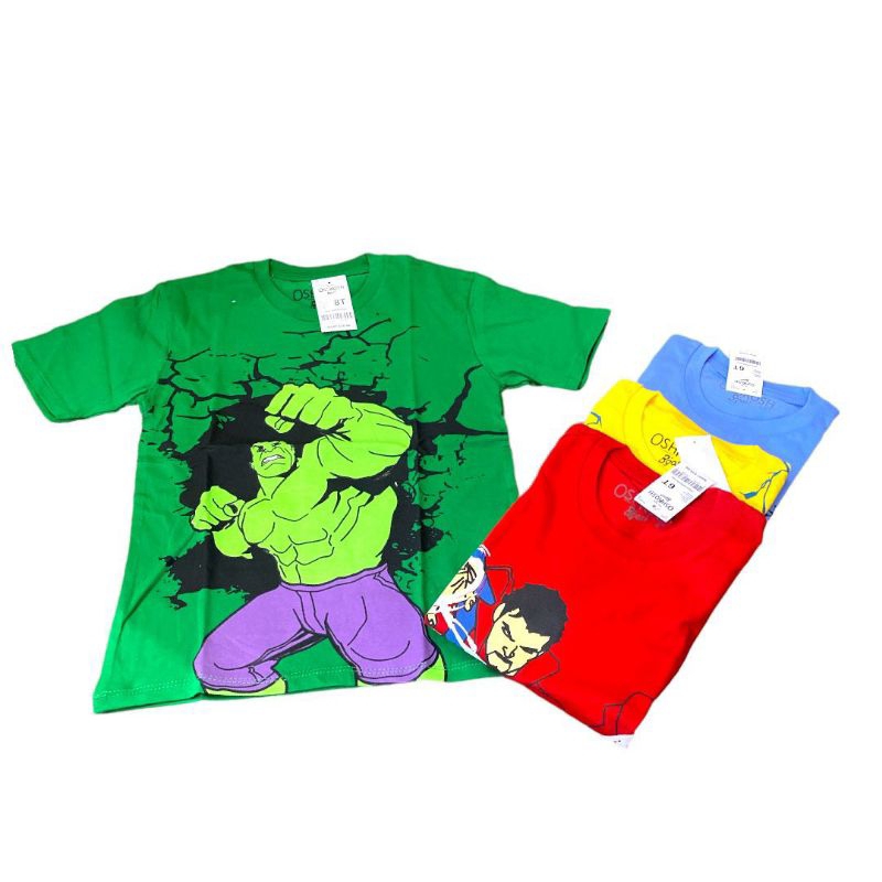 KAOS OSHKOSH BOY SUPERHERO PENDEK